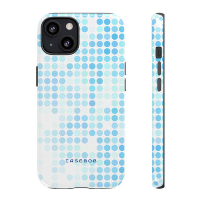 Blue Pixels - Protective Phone Case