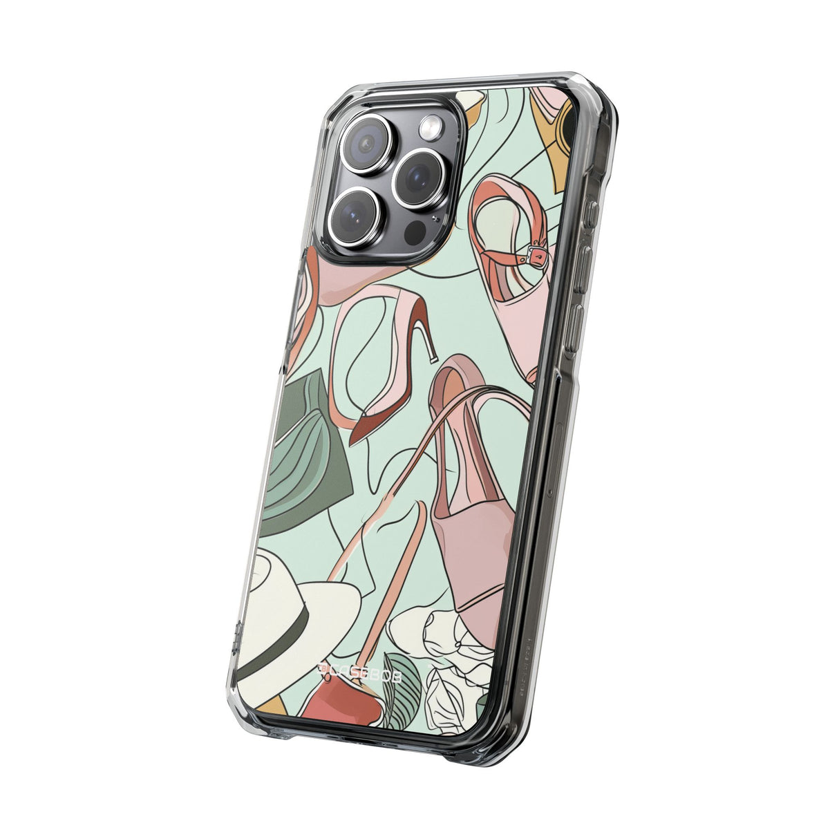 Pastel Elegance - Phone Case for iPhone (Clear Impact - Magnetic)