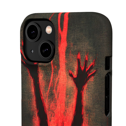 Gothic Crimson Ascension iPhone 14 - Slim Phone Case