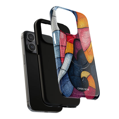 Elephant Mosaic iPhone 15 Pro Case - Tough+
