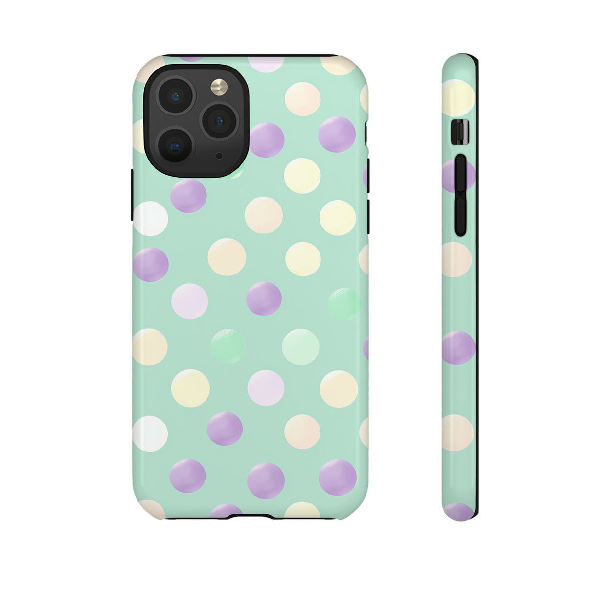 Pastel Dot Delight - Protective Phone Case