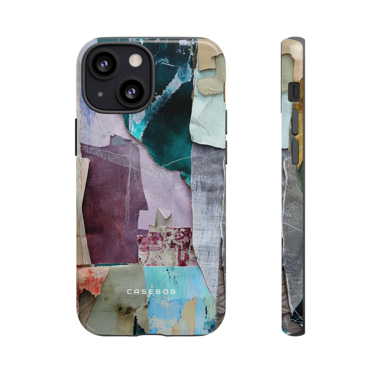 Textured Fabric Fusion - Protective Phone Case