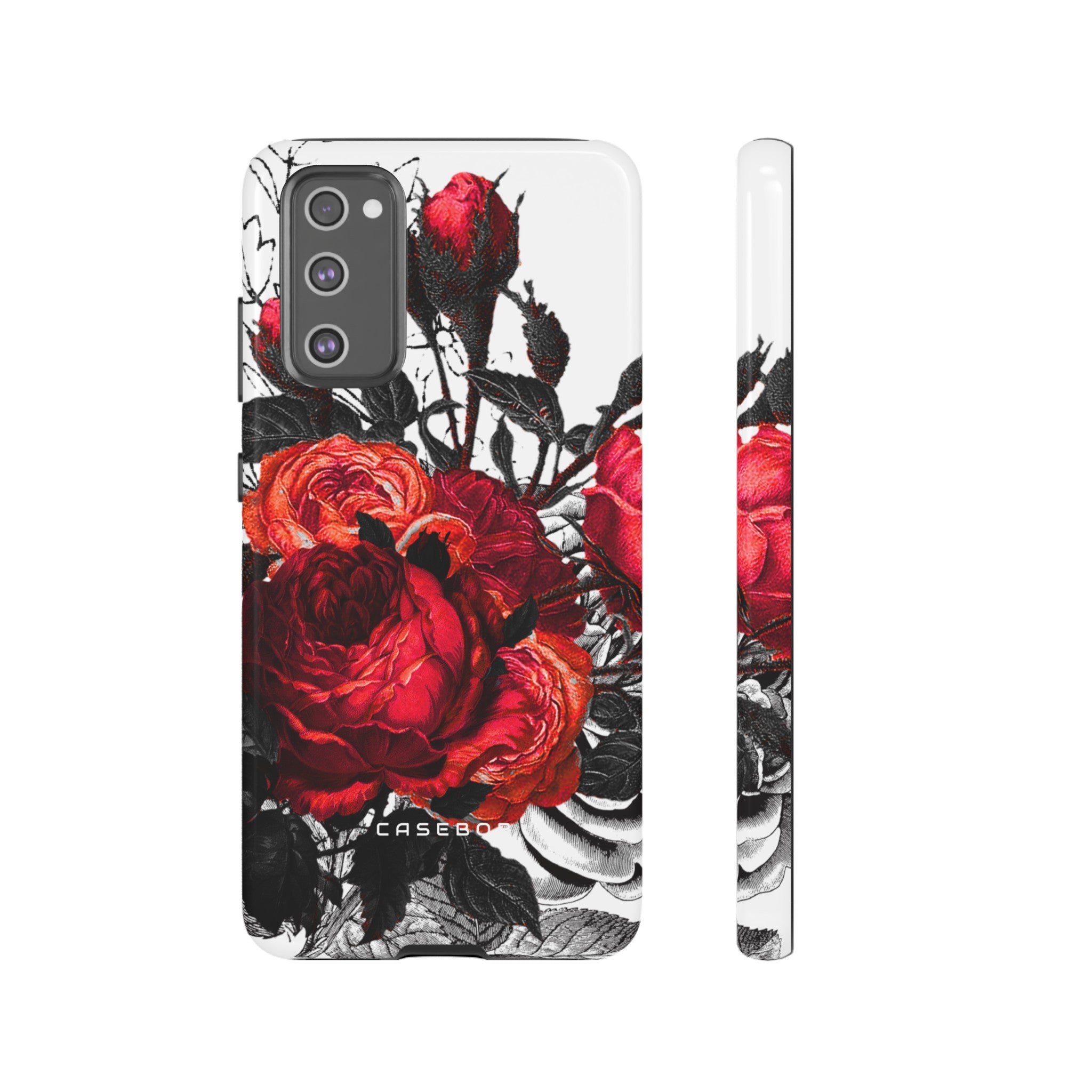 Serarose Gothic Flower - Protective Phone Case