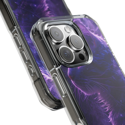 Mystical Starlit Cat iPhone Case - Impact