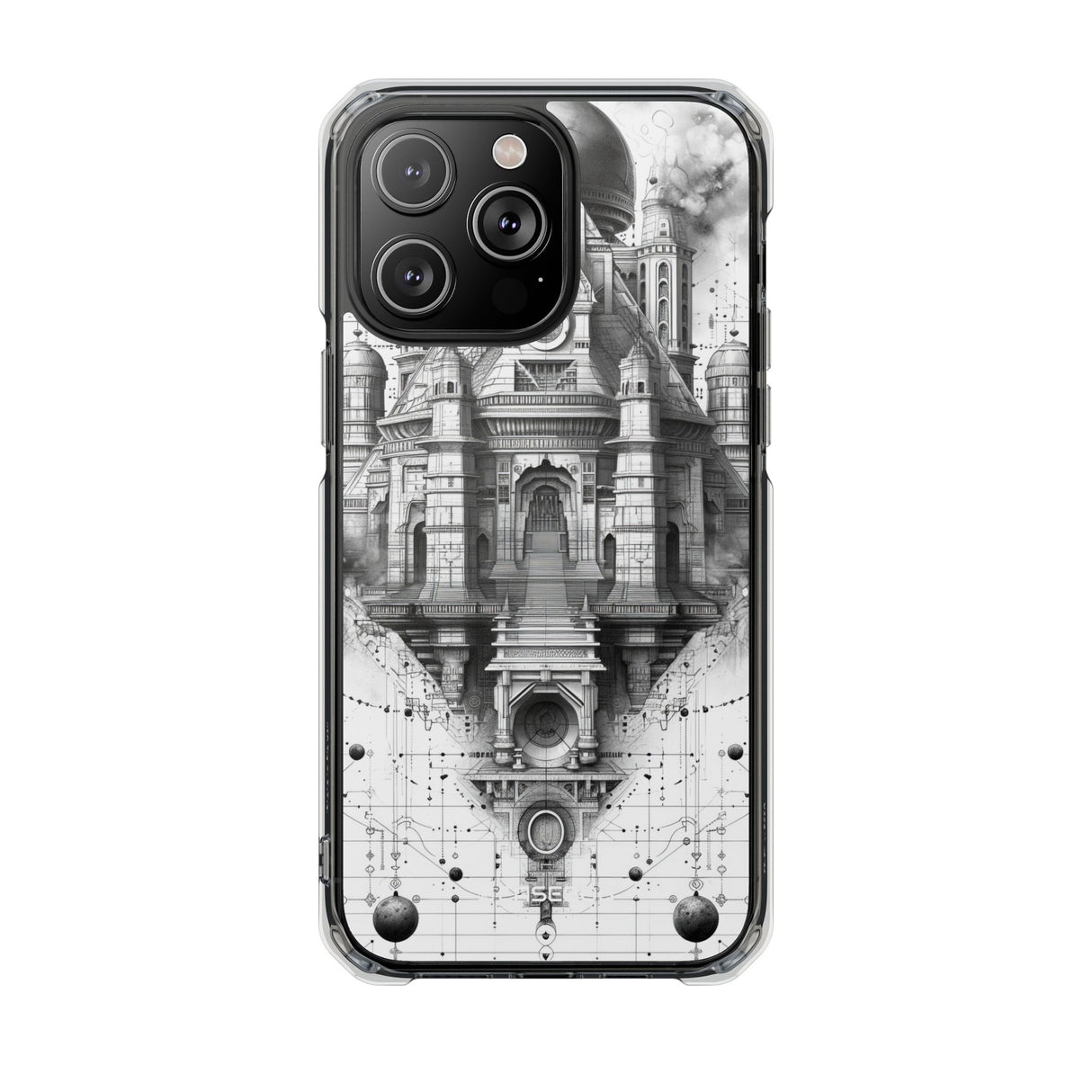 Celestial Cathedral - Phone Case for iPhone (Clear Impact - Magnetic)