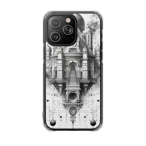 Celestial Cathedral – Handyhülle für iPhone (Clear Impact – Magnetisch)