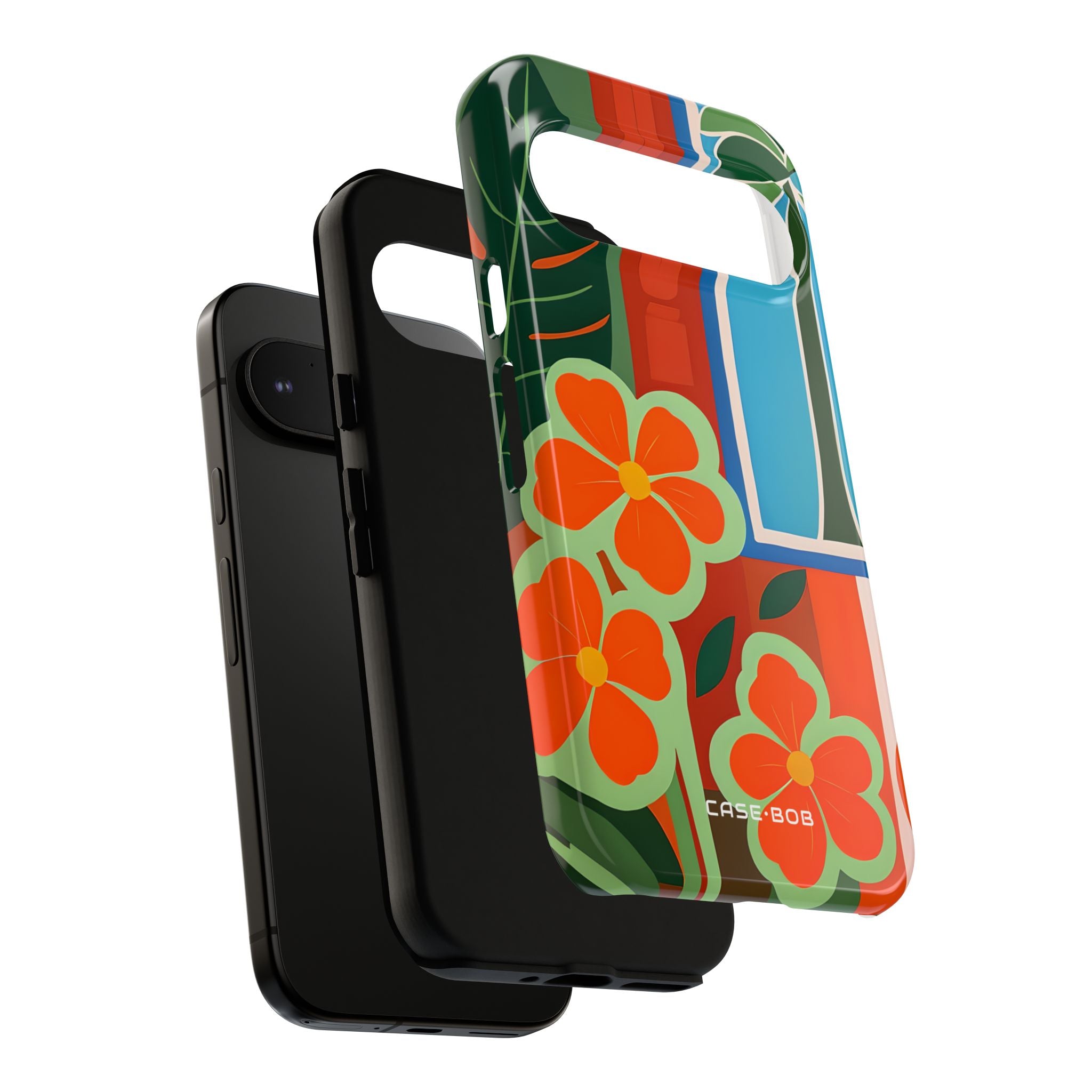 Orange Blossom Burst Google Pixel 9 Pro Case - Tough