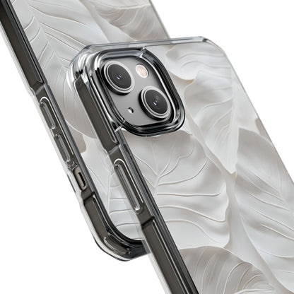 Elegant Leaf Relief iPhone Case - Impact