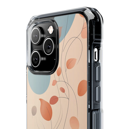 Gentle Leaves Drift iPhone Case - Impact