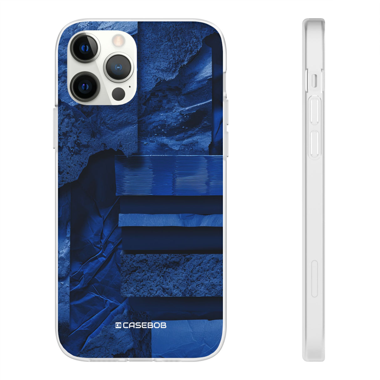 Pantone Farbdesign | Handyhülle für iPhone (Flexible Hülle) 