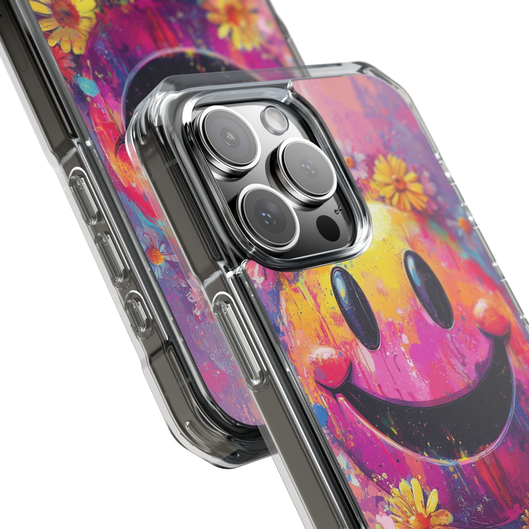 Joyful Smile Blooms iPhone Case - Impact