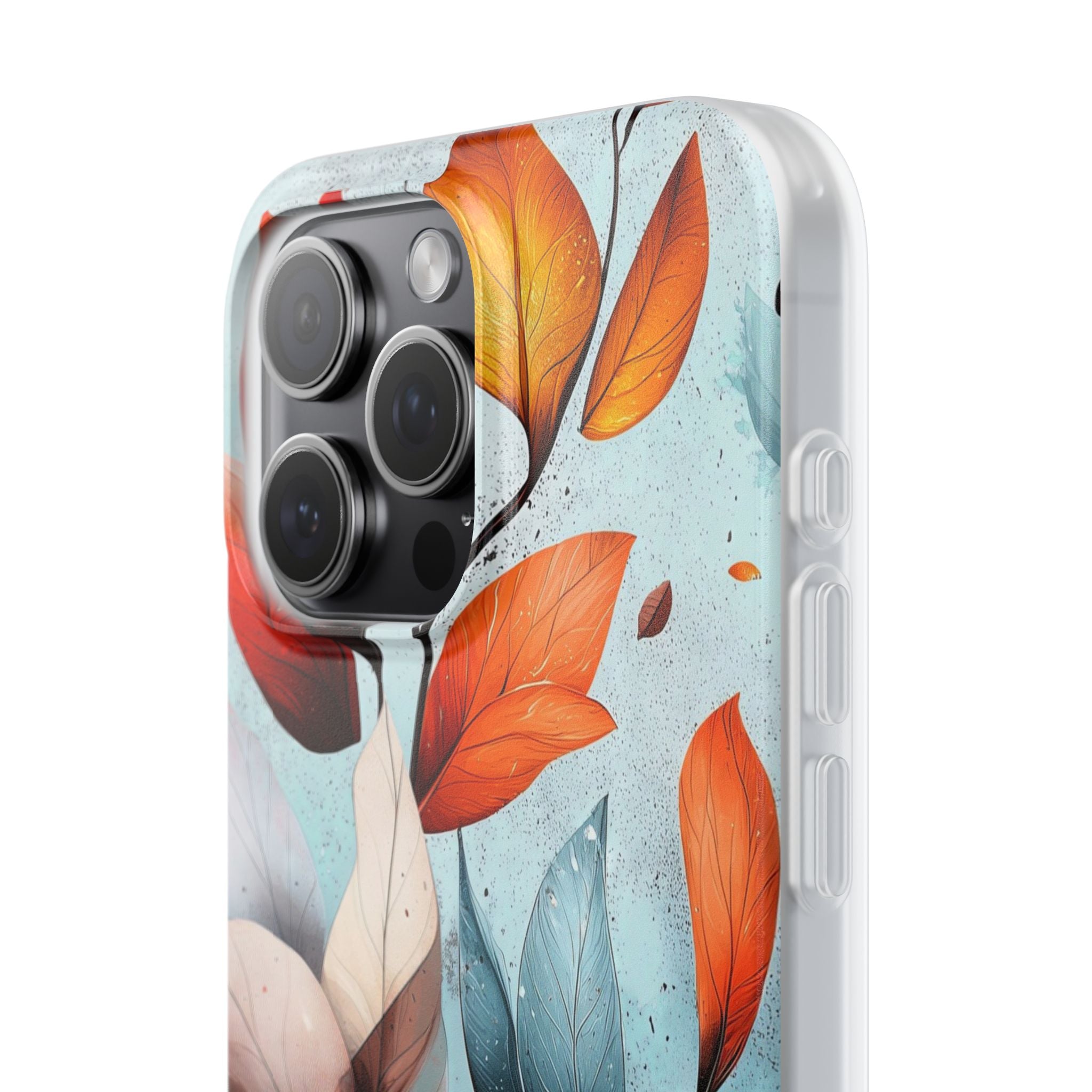 Crimson Veins iPhone 15 Pro Max Case - Soft