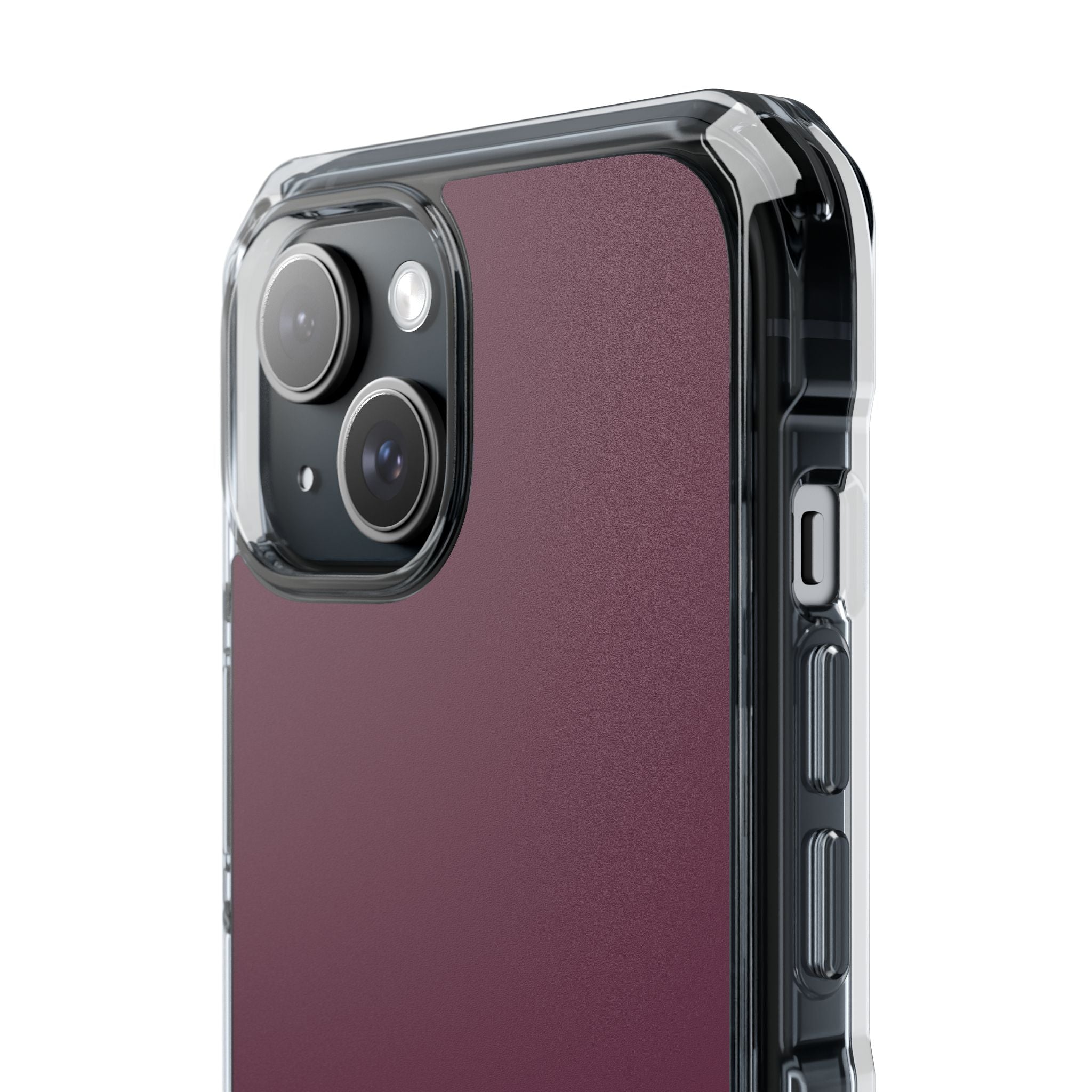 Old Mauve - Clear Impact Case for iPhone