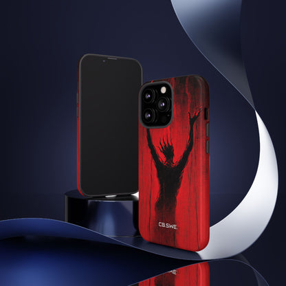 Dark Red Reflective Demons Arms Stre iPhone 13 - Tough