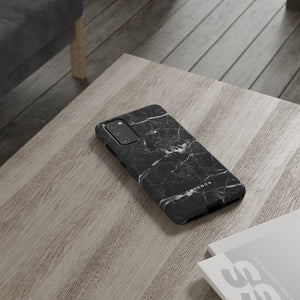 Black Marble - Protective Phone Case