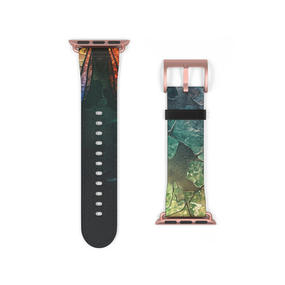 Stained Glass Butterfly - Watch Band