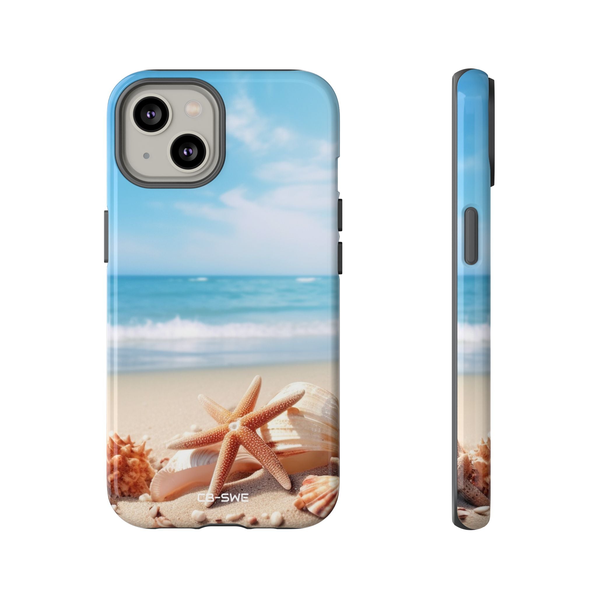 Shells Rest Beneath Waves - iPhone Case