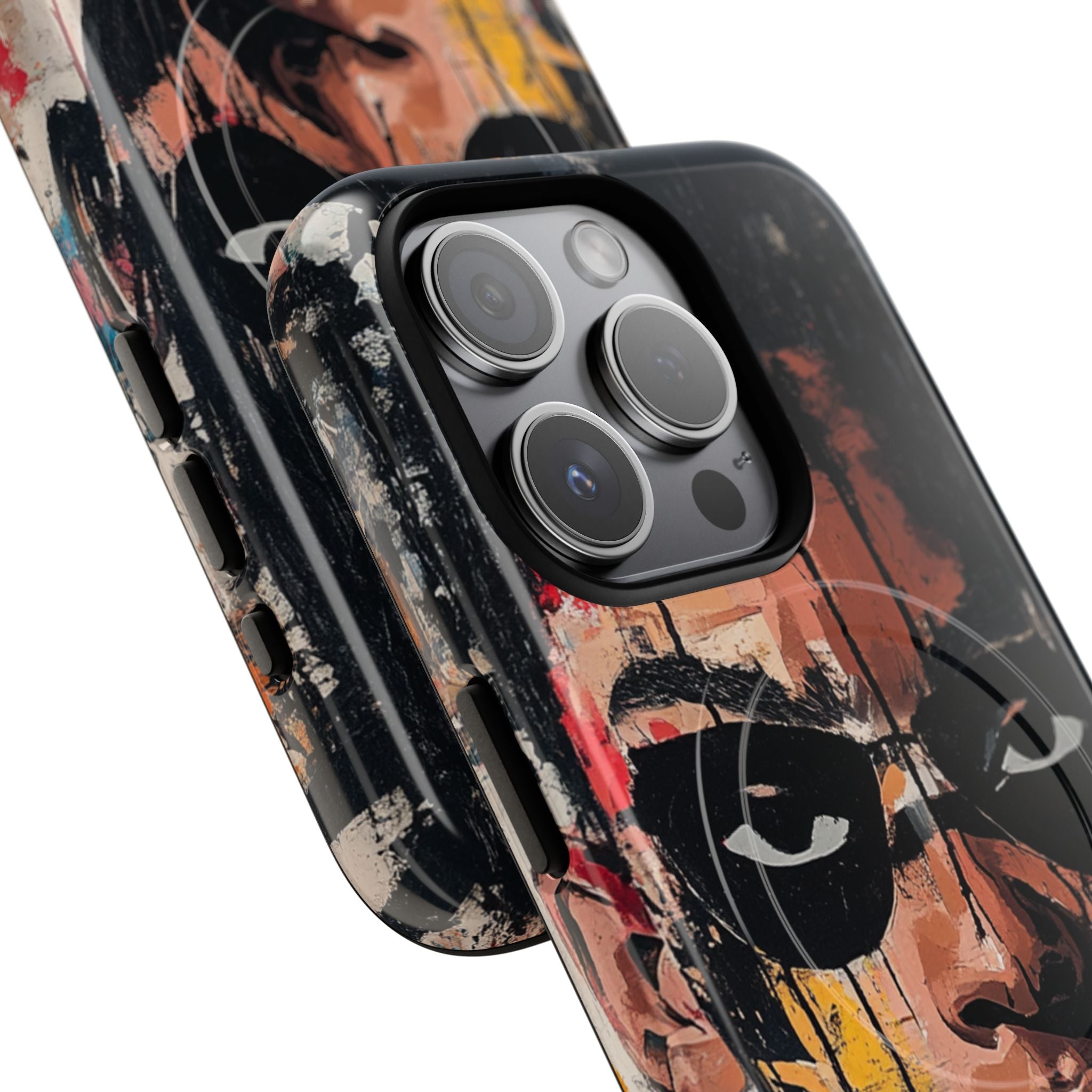 Masked Portrait Drips iPhone 15 Pro Case - Tough+