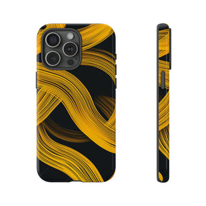 Golden Line Sleekness - Protective Phone Case