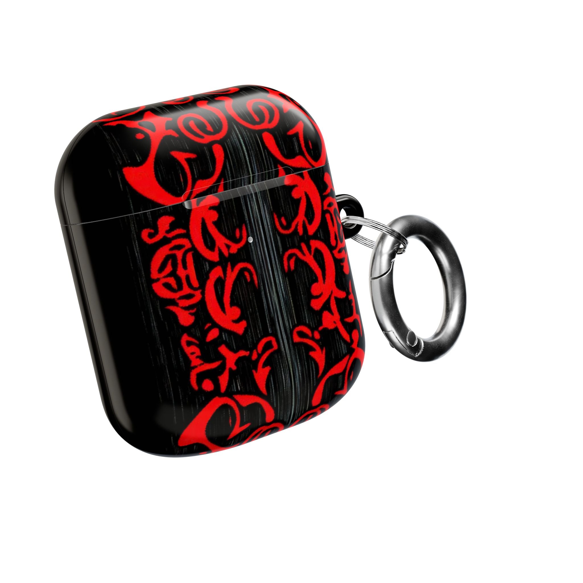 Crimson Swirl - AirPods Case