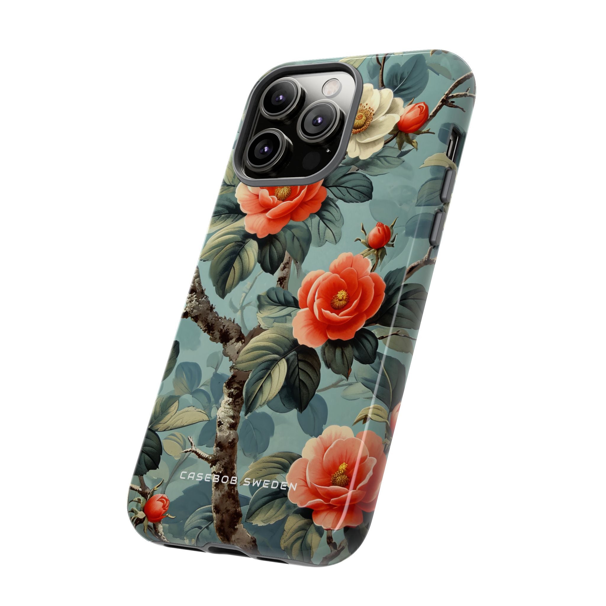 Vintage Floral Romance iPhone 14 - Tough Phone Case