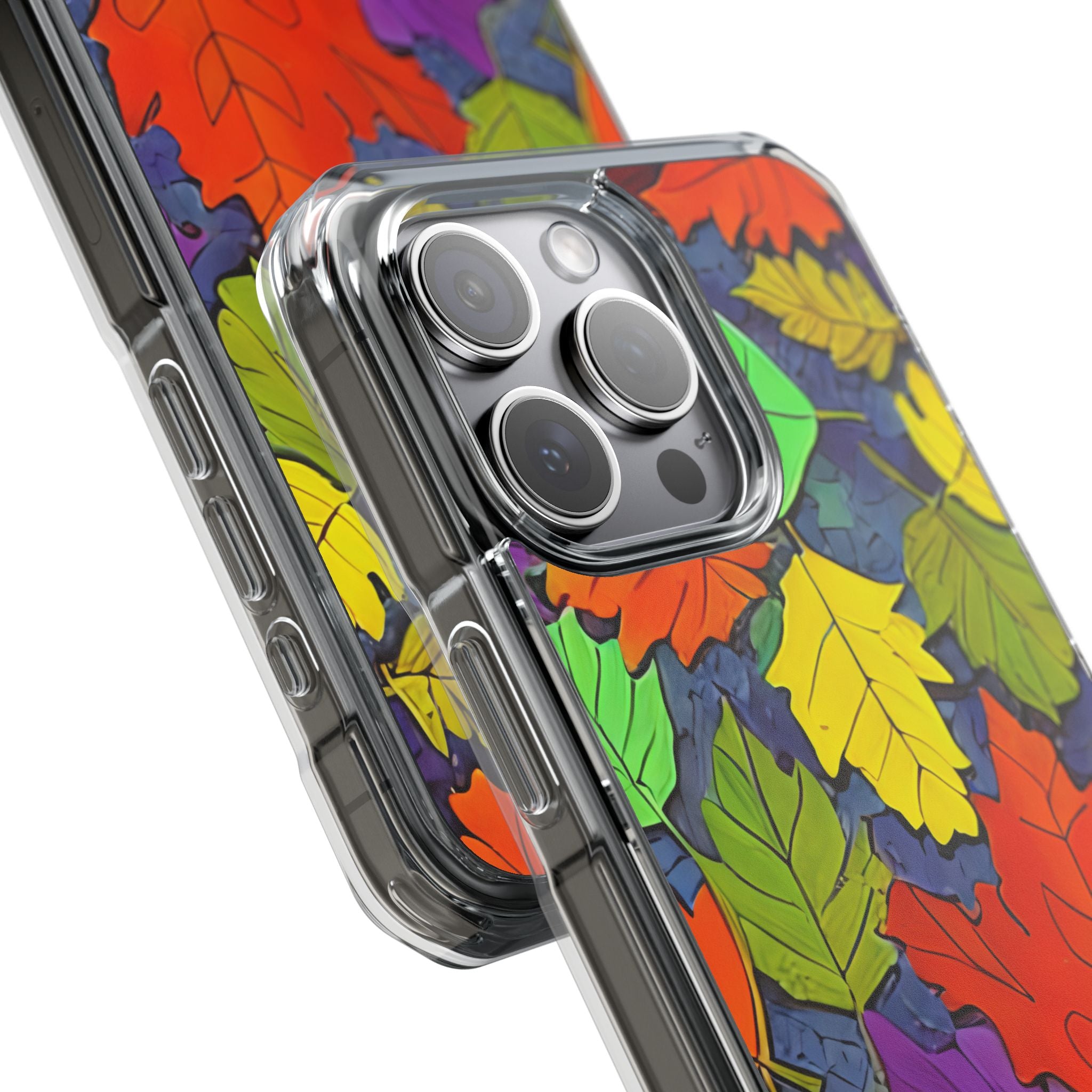 Vivid Leafburst iPhone 15 Pro Max Case - Impact