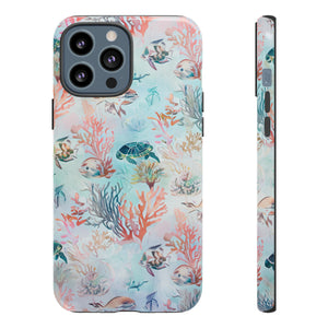 Pastel Underwater Serenade - Protective Phone Case