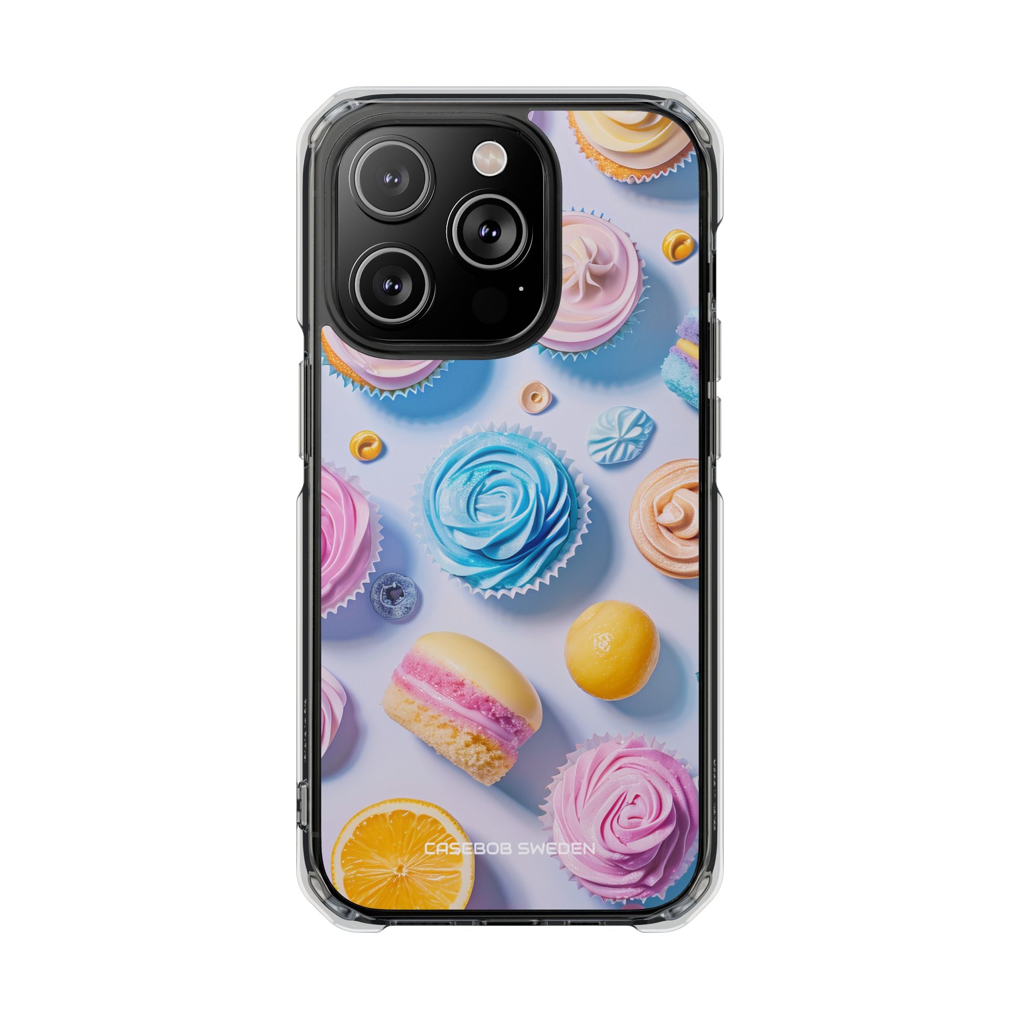 Pastel Whimsy Desserts - Clear Impact iPhone 14 Phone Case