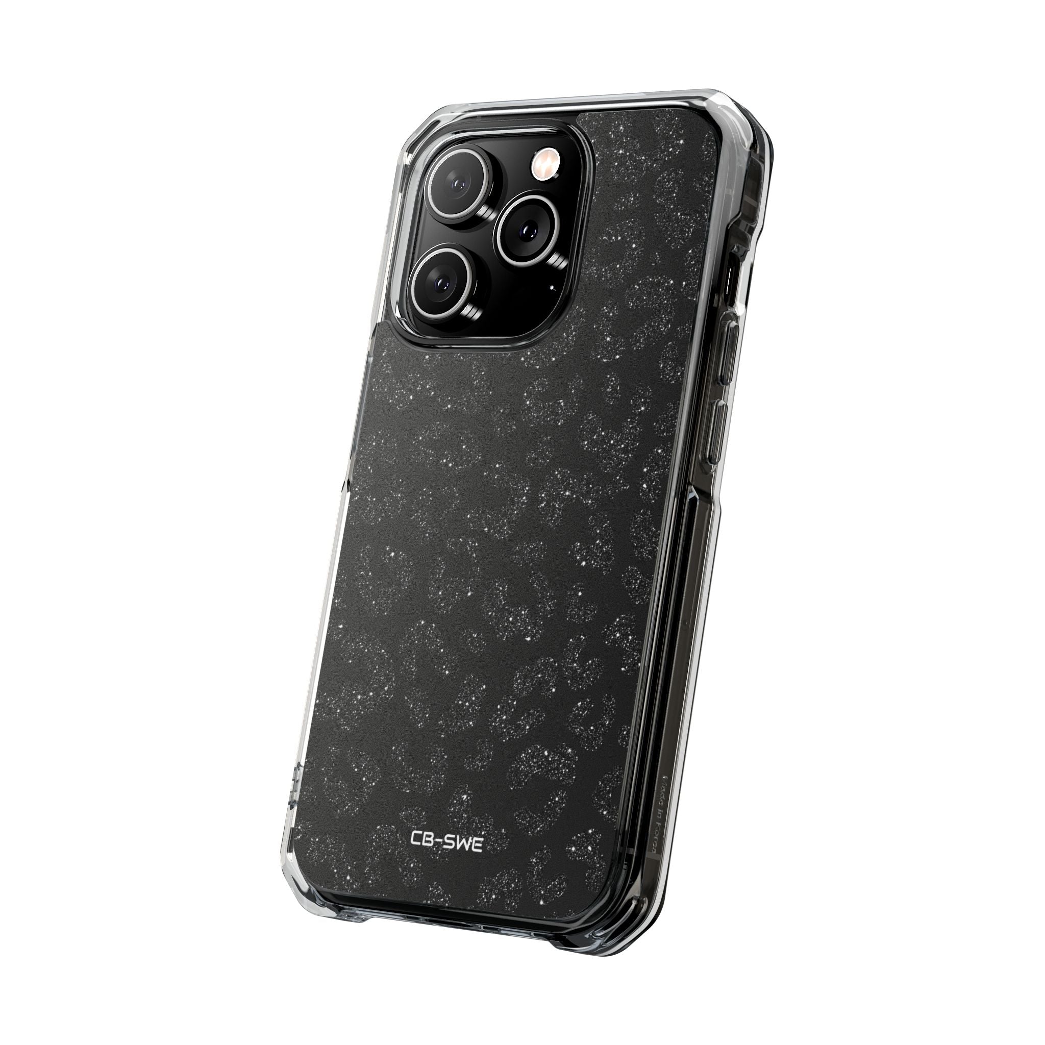 Glittery Leopard Elegance iPhone Case - Impact
