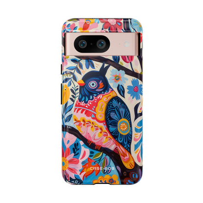 Owl Bloom Google Pixel 8 Case - Tough
