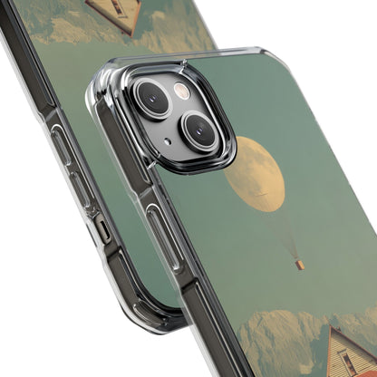 Moon Hovers Low iPhone Case - Impact