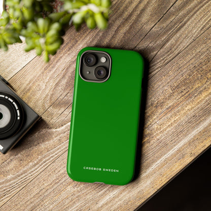 Green iPhone 15 - Tough Phone Case