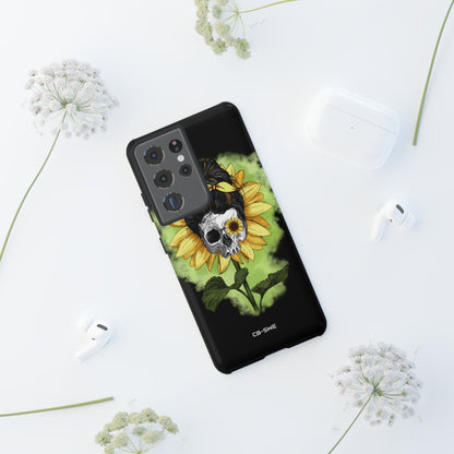 Sunflower Skull Fusion - Samsung Case