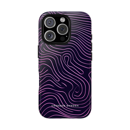 Contour Waveflow iPhone 16 - Tough Phone Case