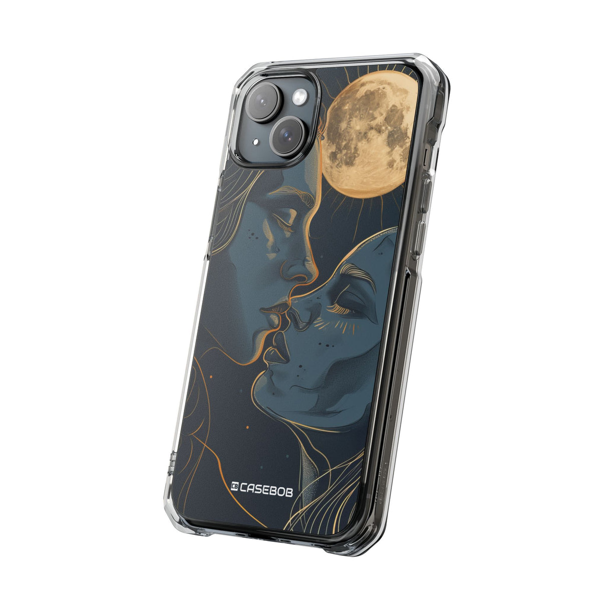 Mystical Embrace - Phone Case for iPhone (Clear Impact - Magnetic)