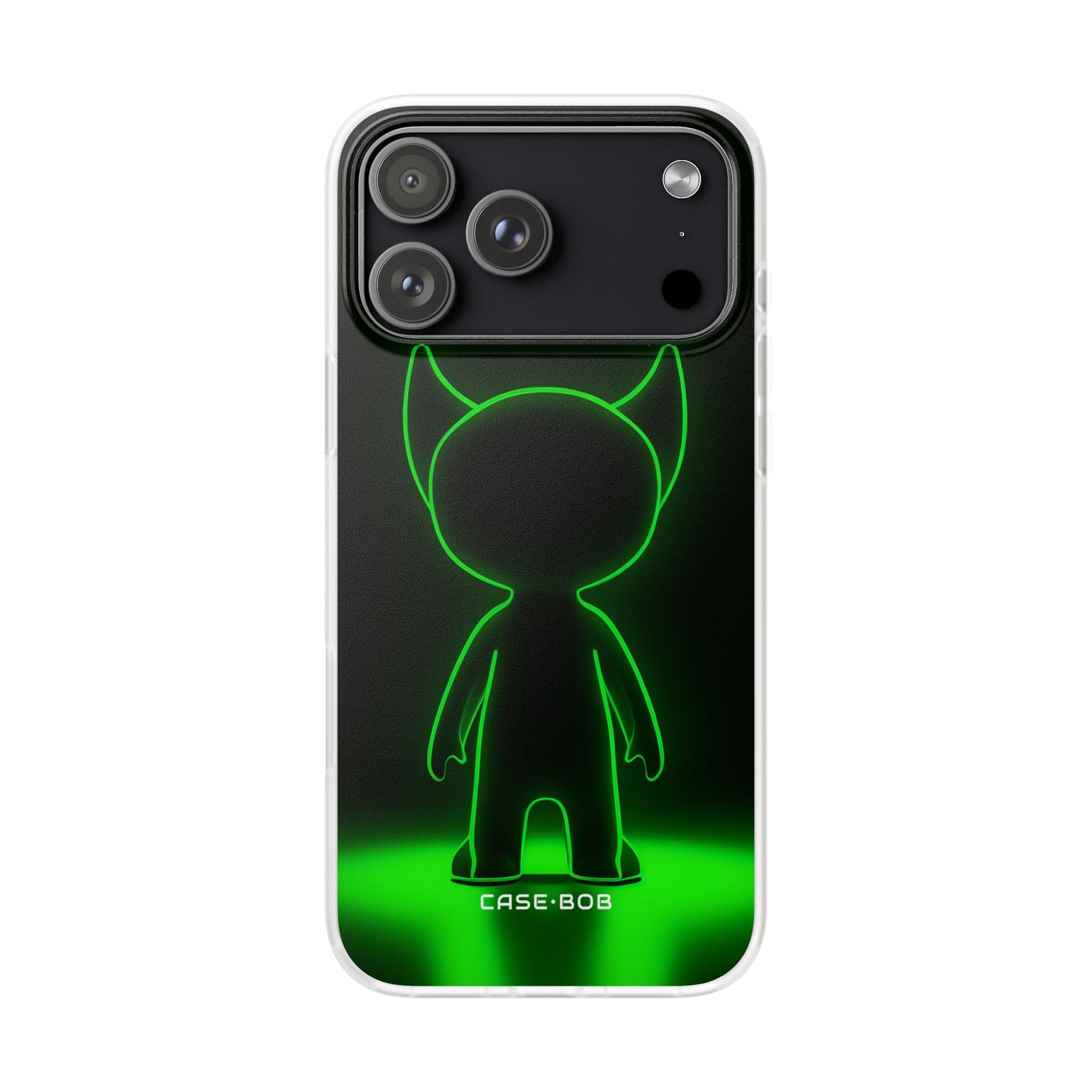 Neon Horned Glow iPhone 17 Pro Max Case - Soft