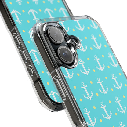 Nautical Anchors & Dots iPhone Case - Impact
