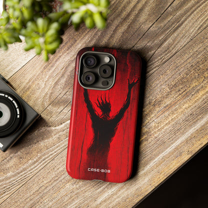 Crimson Uprising iPhone 15 Pro Case - Tough