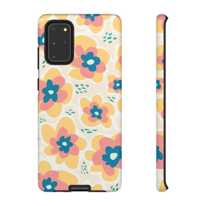 Yellow Happy Flower - Protective Phone Case