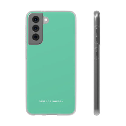 Medium Aquamarine Samsung S21 - Flexi Phone Case