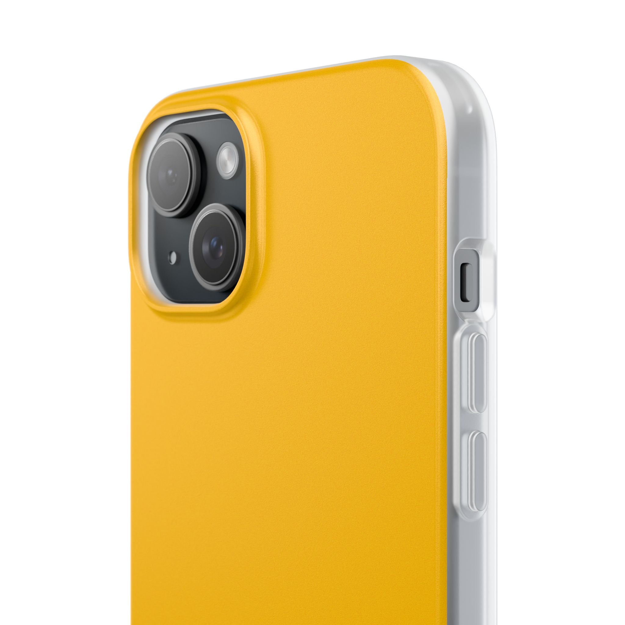 Amber Yellow - Flexi iPhone 15 Phone Case