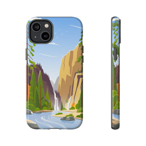 Waterfall at National Park - Protective Phone Case