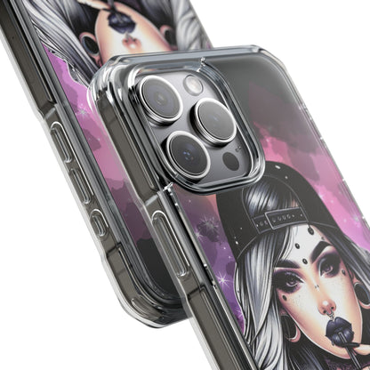 Silver Sip Nebula iPhone 15 Pro Max Case - Impact