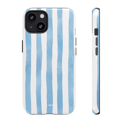 Soft Blue Watercolors - iPhone Case