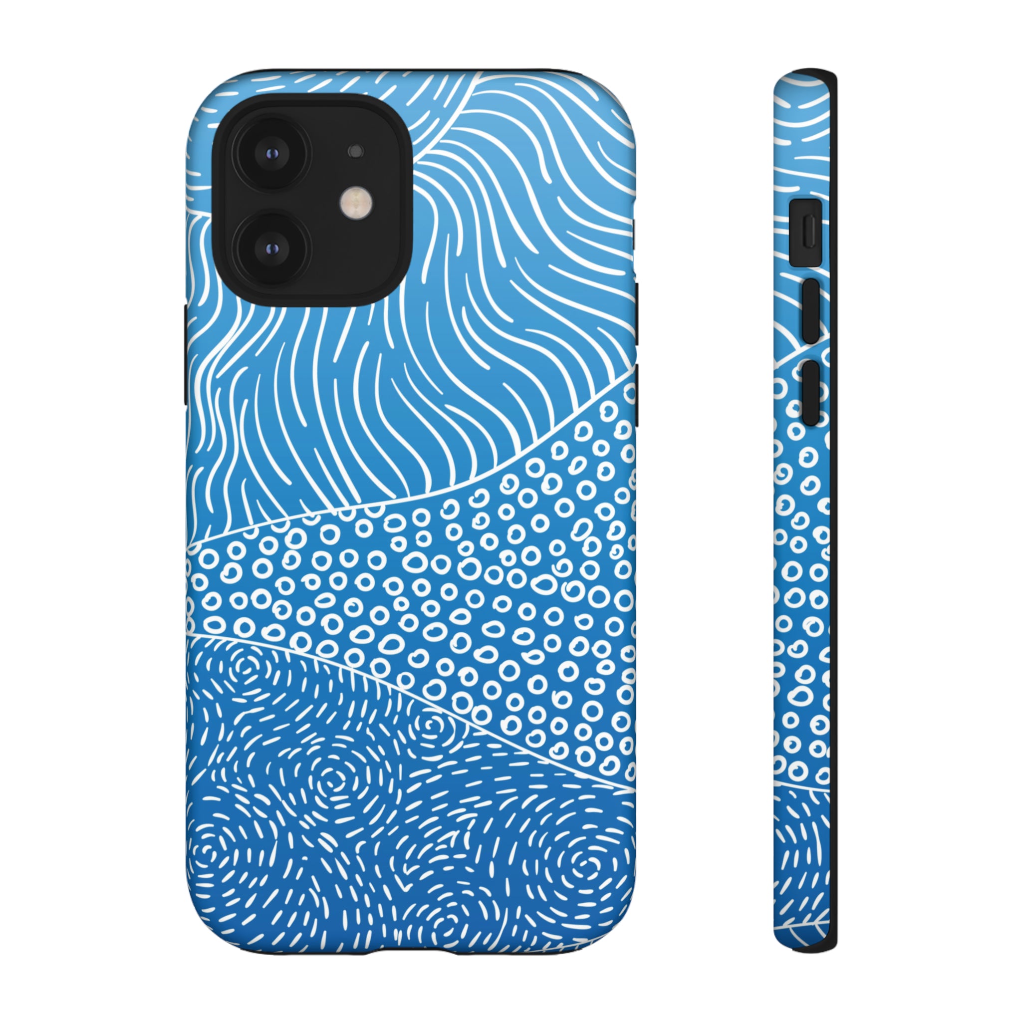 Abstract Landscape Hills - Protective Phone Case