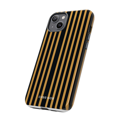 Golden Stripes iPhone 14 Plus Case - Tough