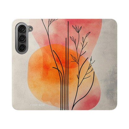 Twilight Stems - Samsung S23 Case - Wallet