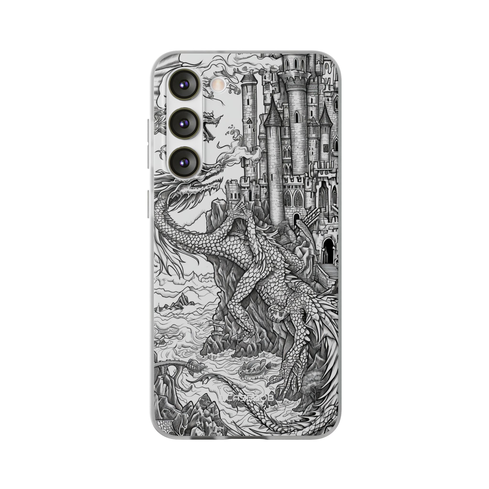 Dragon's Ascent | Flexible Phone Case for Samsung Galaxy