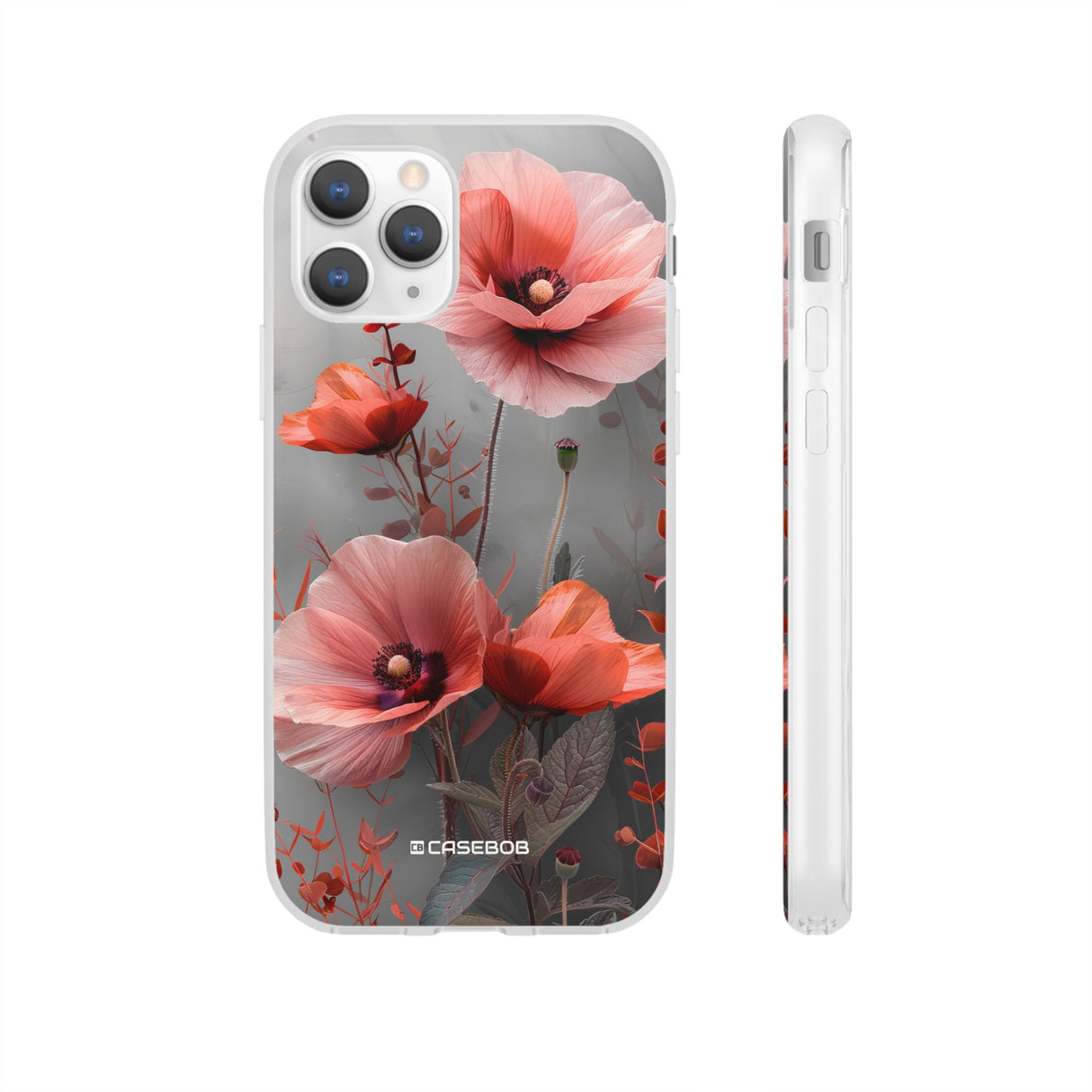 Coral Elegance | Flexible Phone Case for iPhone