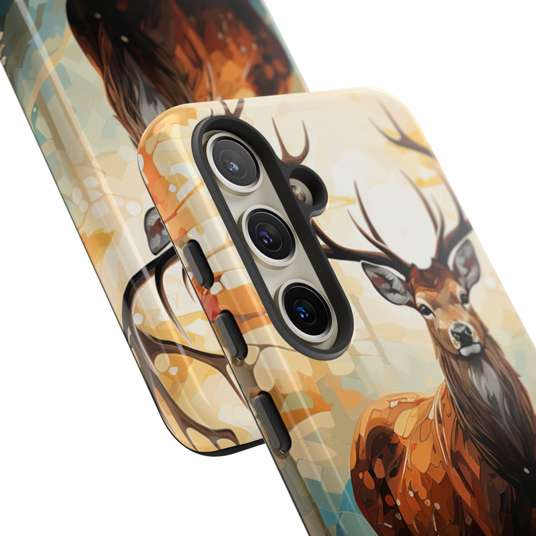 Glowing Stag Samsung S24 Case - Tough